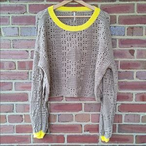 Free People Sweater - super cute!